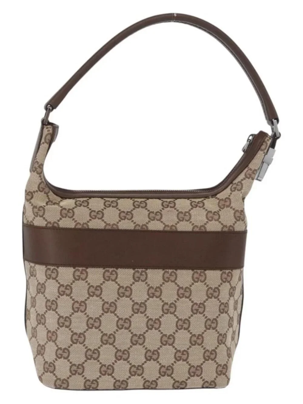 GUCCI GG Canvas Shoulder Bag Beige 001 4299 Auth mr2016 - Picture 2 of 16